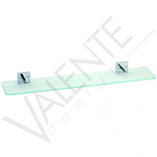 Valente Design met vente dans la collection Quattro, l'étagère en verre 60 cm de la marque Bagno&associati