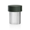 Lampe Last Order vert mat/verre cannelé Flos Valente Design