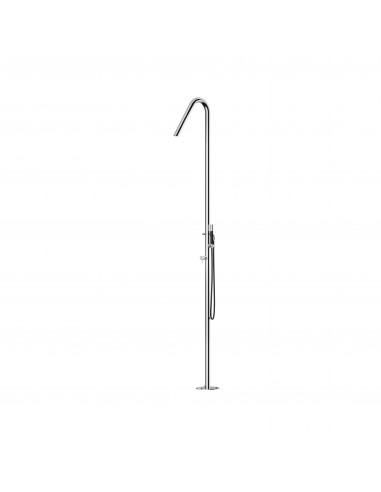 Douche de piscine FonteAlta Twiggy CS40.ME pomme de douche + mitigeur + douchette Valente Design