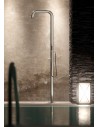 Douche d’extérieur BOSS Shower B76.ME pomme de douche + mitigeur + douchette FonteAlta Valente Design dans spa