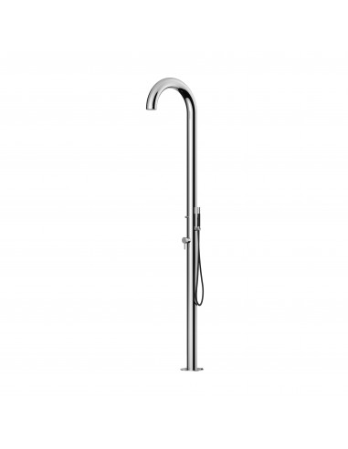 Douche de piscine Club Shower C90.ME pomme de douche intégrée + mitigeur + douchette Fontealta Valente Design