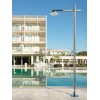 Douche pour piscine Onda Shower D50.M pomme de douche 200 mm S06 + mitigeur Fontealta Valente Design mise en scène