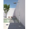 Pour votre piscine ! Douche de piscine Fontealta CLASSY Shower C40.M pomme de douche 300 mm S10 + mitigeur