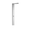 Colonne de douche murale In&Out Shower P22.M pomme de douche intégrée + mitigeur Fontealta Valente Design