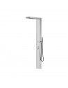 Colonne de douche murale In&Out Shower P22.ME pomme de douche intégrée + mitigeur + douchette Fontealta Valente Design