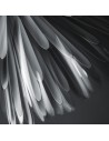 Suspension Sun Light of Love blanc mat Foscarini Valente Design détail rayons
