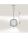 Dimension Suspension Spokes 2 Foscarini Valente Design