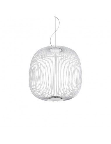 Suspension Spokes 2 blanc Foscarini Valente Design