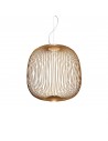 Suspension Spokes 2 cuivre Foscarini Valente Design