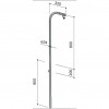 Dimension Robinet de jardin Spring Garden COL30.G FonteAlta Valente Design
