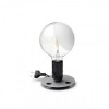 Lampe de table Lampadina noire Flos Valente Design