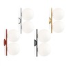 Applique / Plafonnier IC C/W1 Double flos Valente Design Michael Anastassiades