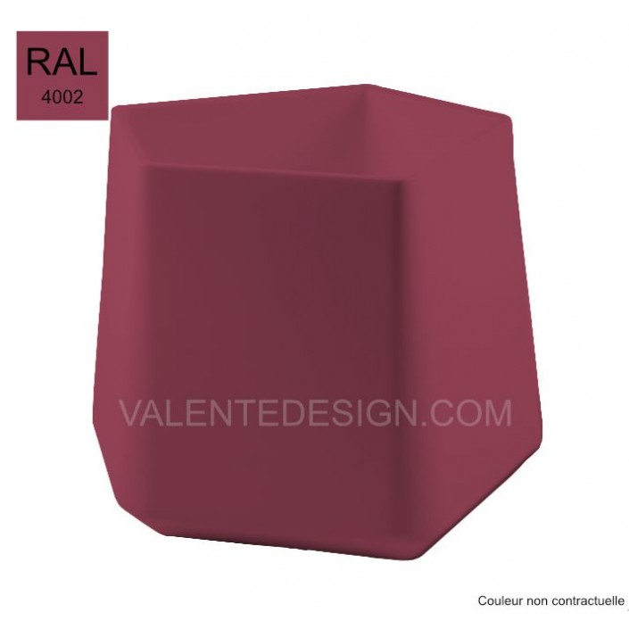 Contemporain et design, Qui est Paul? propose les pots Rock Garden taille médium griotte en vente chez Valente Design