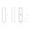 Dimension Applique Salerno 35cm Astro Lighting Valente Design