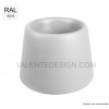 Retrouvez dans la collection Sardana de la marque Qui Est Paul, le pot de fleurs couleur blanc en vente chez Valente Design