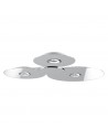 Plafonnier Bugia Mega chrome Lodes-Studio Italia Design Valente Design