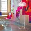 Lampadaire Caboche grande transparent Foscarini Valente Design mise en scène