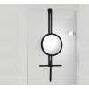 Miroir grossissant Hang Up noir mat Decor Walther Valente Design