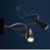 Applique CicloItalia Flex W1 noir Catellani and Smith Valente Design flexible orientable