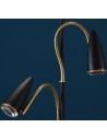 Lampadaire CicloItalia Flex F3 noir Catellani and Smith Valente Design détail