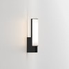 Applique kyoto LED noir mat de profil Astro Lighting Valente Design
