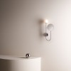 Applique Orb chrome poli Decor Walther Valente Design mise en scène
