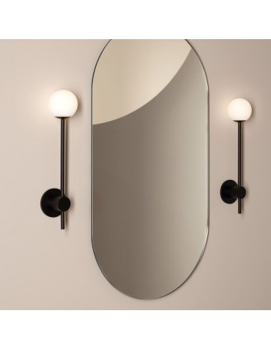 Applique Orb Single noir mat Decor Walther Valente Design mise en scène