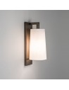 applique Lago 280 bronze abat-jour verre blanc Astro Lighting Valente Design