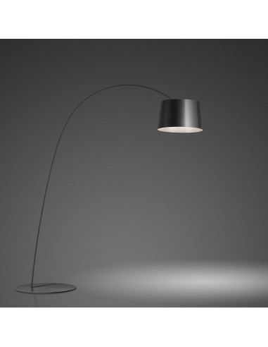 Lampadaire Twiggy LED graphite Foscarini Valente Design