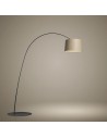 Lampadaire Twiggy Wood noir Foscarini Valente Design