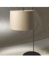 Lampadaire Twiggy Wood noir Foscarini Valente Design gros plan