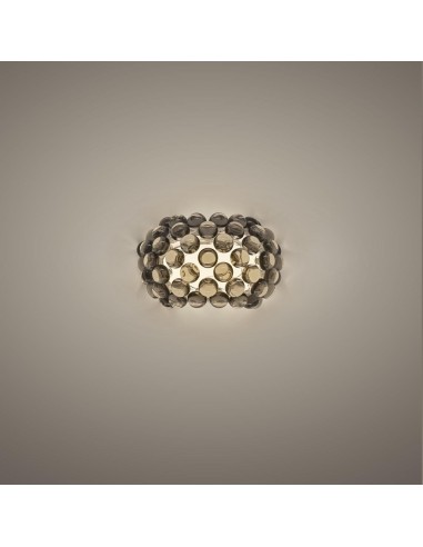 Applique Caboche piccola gris Foscarini Valente Design