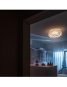 Plafonnier Caboche Plus transparent Foscarini - Valente Design - mis en scène éclairé