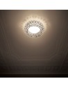 Plafonnier Caboche Plus transparent Foscarini - Valente Design - vue de dessous