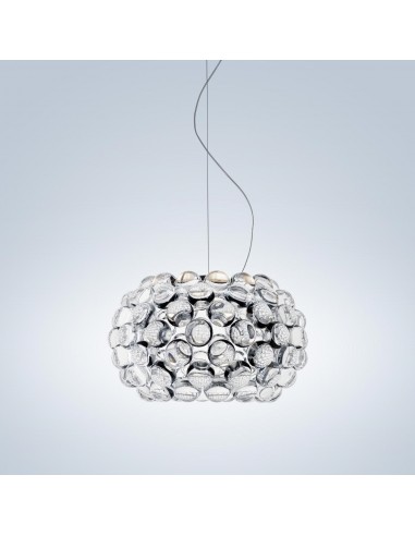 Suspension Caboche Plus piccola transparent Foscarini Valente Design