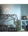 Suspension Caboche Plus piccola transparent Foscarini Valente Design dans chambre