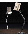 Lampadaire Fork anthracite/ ivoire et ivoire / gris Diesel Living Lodes Valente Design