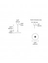 Dimension suspension Vinyl Small Diesel Living Lodes Valente Design