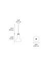 Dimension suspension Flask A Diesel Living Lodes Valente Design