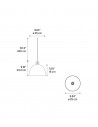 Dimension suspension Urban Concrete 25 Diesel Living Lodes Valente Design