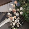 Suspension Urban Concrete 25 Diesel Living Lodes Valente Design composition en bouquet