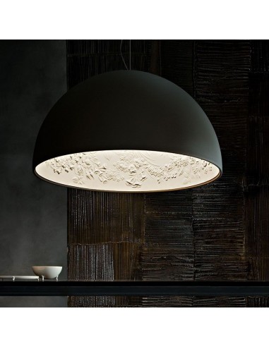 Suspension Skygarden 2 noir mat Flos Valente Design mise en scène