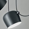  Suspension Aim Small noir flos Valente Design détail diffuseur