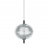 Suspension Jefferson Mini monture chrome noir Studio Italia Design Valente Design