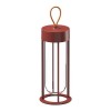 Lampe à poser In Vitro Unplugged terracotta Flos Starck Valente Design