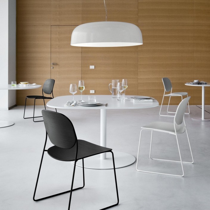 Suspension Smithfield S blanc Flos Valente Design bureau