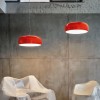 Suspension Smithfield S rouge Flos Valente Design mise en scène
