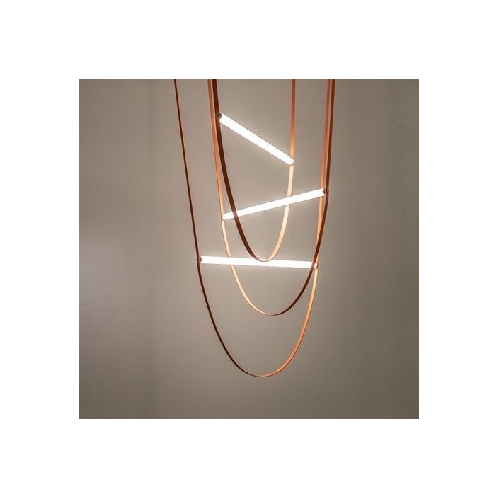 Suspension Wireline rose Flos Formafantasma Valente Design composition