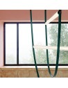 Suspension Wireline vert Flos Formafantasma Valente Design détail