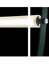 Suspension Wireline vert Flos Formafantasma Valente Design détail diffuseur